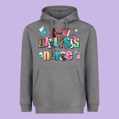 Dialysis Nurse Heavyweight Hoodie Designed By Adodesignshop