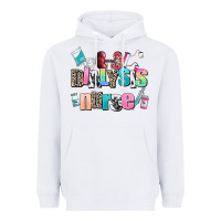 White dialysis nurse Heavyweight Hoodie - AdoDesignShop
