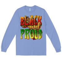 Colony Blue black and proud Long Sleeve Tee - texasbilliewilder