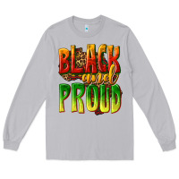 Moon Dust black and proud Long Sleeve Tee - texasbilliewilder
