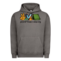 Pigment Tornado peace love camping Urban Hoodie - NancyCooperArtShop