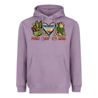 Lavender peace love san judas Heavyweight Hoodie - JahusDesignShop
