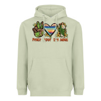 Matcha peace love san judas Heavyweight Hoodie - JahusDesignShop
