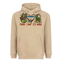 Mushroom peace love san judas Heavyweight Hoodie - JahusDesignShop