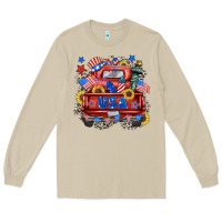 Mushroom usa truck Long Sleeve Tee - Zillion Design Studio