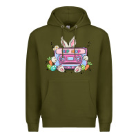 Army Green hip hop easter Premium Hoodie - MaliasSmallBusiness