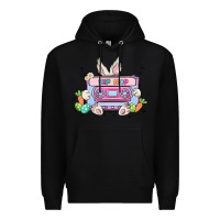 Black hip hop easter Premium Hoodie - MaliasSmallBusiness
