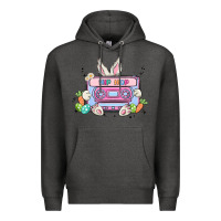 Charcoal Heather hip hop easter Premium Hoodie - MaliasSmallBusiness