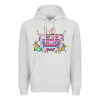Dove Grey hip hop easter Premium Hoodie - MaliasSmallBusiness
