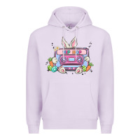 Lilac hip hop easter Premium Hoodie - MaliasSmallBusiness