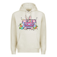 Oatmeal Heather hip hop easter Premium Hoodie - MaliasSmallBusiness