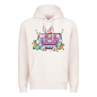 Pale Pink hip hop easter Premium Hoodie - MaliasSmallBusiness