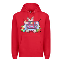 Red hip hop easter Premium Hoodie - MaliasSmallBusiness
