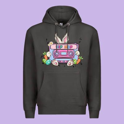 Hip Hop Easter Premium Hoodie Designed By Maliassmallbusiness