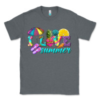 Charcoal Heather i love summer Classic Tee - texasbilliewilder