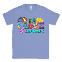 Colony Blue i love summer Classic Tee - texasbilliewilder