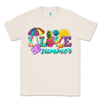 Natural i love summer Classic Tee - texasbilliewilder