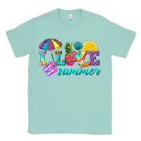 Seafoam i love summer Classic Tee - texasbilliewilder