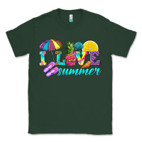Sports Green i love summer Classic Tee - texasbilliewilder
