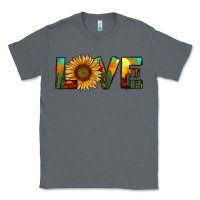 Charcoal Heather desert sunflower love Classic Tee - RanaPortraitStore