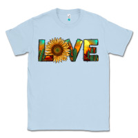 Dusty Blue desert sunflower love Classic Tee - RanaPortraitStore