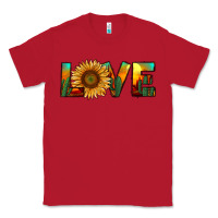 Red desert sunflower love Classic Tee - RanaPortraitStore