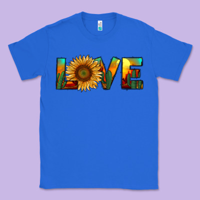 Desert Sunflower Love Classic Tee Designed By Ranaportraitstore