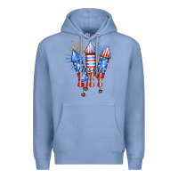 Colony Blue Let's Get Lit Premium Hoodie - RanaPortraitStore