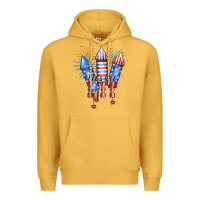Mustard Let's Get Lit Premium Hoodie - RanaPortraitStore