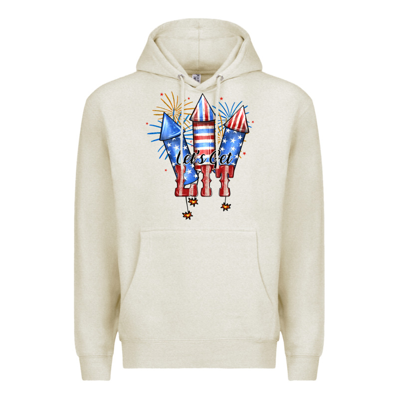 Let's Get Lit Premium Hoodie by RanaPortraitStore | Teevron