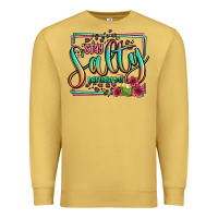 Antique Gold stay salty matthew 5 13 summer Premium Sweatshirt - Jasminsmagicworld