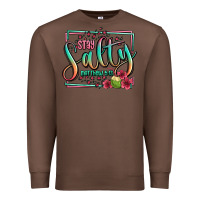 Chestnut stay salty matthew 5 13 summer Premium Sweatshirt - Jasminsmagicworld