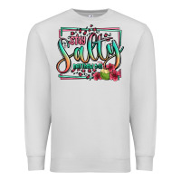 Dove Grey stay salty matthew 5 13 summer Premium Sweatshirt - Jasminsmagicworld