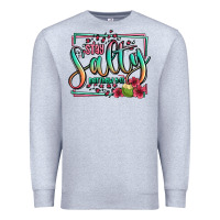 Heather Grey stay salty matthew 5 13 summer Premium Sweatshirt - Jasminsmagicworld