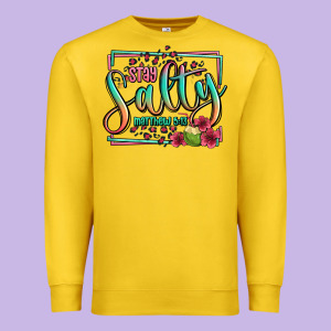 Stay Salty Matthew 5 13 Summer Premium Sweatshirt Designed By Jasminsmagicworld