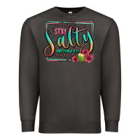 Smoke stay salty matthew 5 13 summer Premium Sweatshirt - Jasminsmagicworld