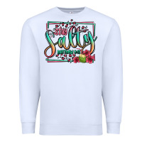 White stay salty matthew 5 13 summer Premium Sweatshirt - Jasminsmagicworld