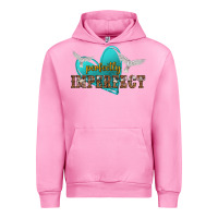 Fuchsia Pink perfectly imperfect Urban Hoodie - NancyCooperArtShop