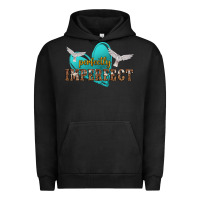 Pigment Black perfectly imperfect Urban Hoodie - NancyCooperArtShop