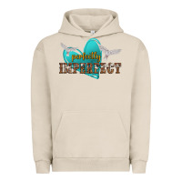 Pigment French Oak perfectly imperfect Urban Hoodie - NancyCooperArtShop
