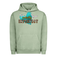 Pigment Oil Green perfectly imperfect Urban Hoodie - NancyCooperArtShop