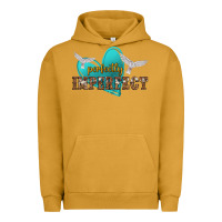 Pigment Peanut Butter perfectly imperfect Urban Hoodie - NancyCooperArtShop