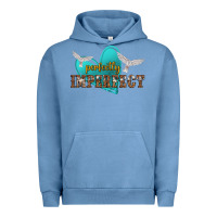 Pigment Pebble Blue perfectly imperfect Urban Hoodie - NancyCooperArtShop