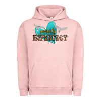 Pigment Salmon perfectly imperfect Urban Hoodie - NancyCooperArtShop