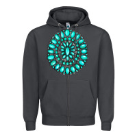 Smoke gemstone jewelry Zipper Hoodie - RanaPortraitStore