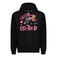 Black heart crusher Premium Hoodie - MaliasSmallBusiness