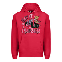 Cardinal heart crusher Premium Hoodie - MaliasSmallBusiness