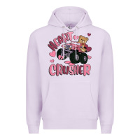 Lilac heart crusher Premium Hoodie - MaliasSmallBusiness