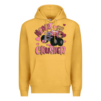 Mustard heart crusher Premium Hoodie - MaliasSmallBusiness