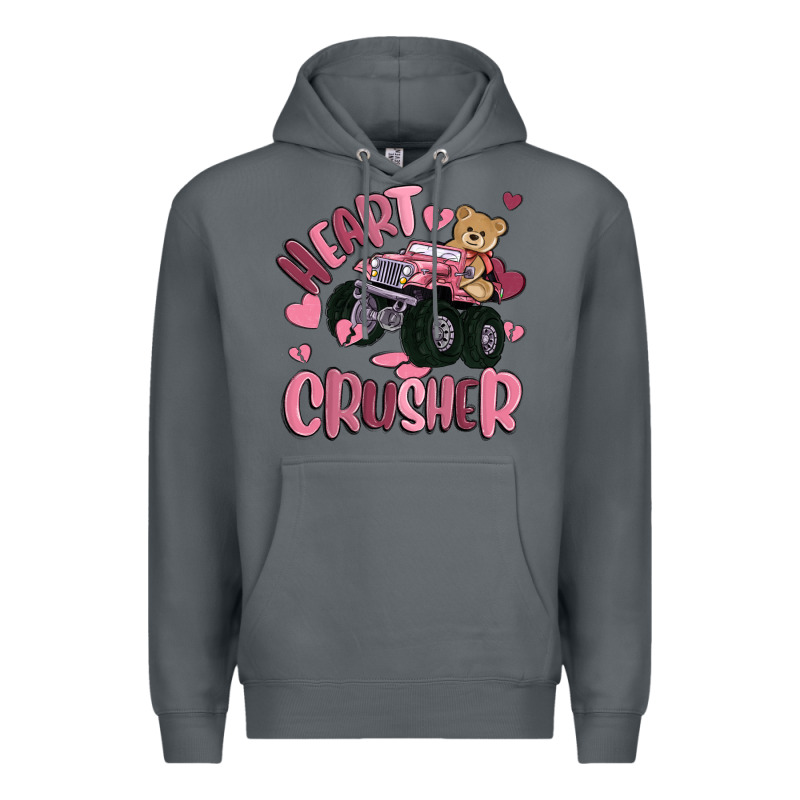 Heart Crusher Premium Hoodie by MaliasSmallBusiness | Teevron